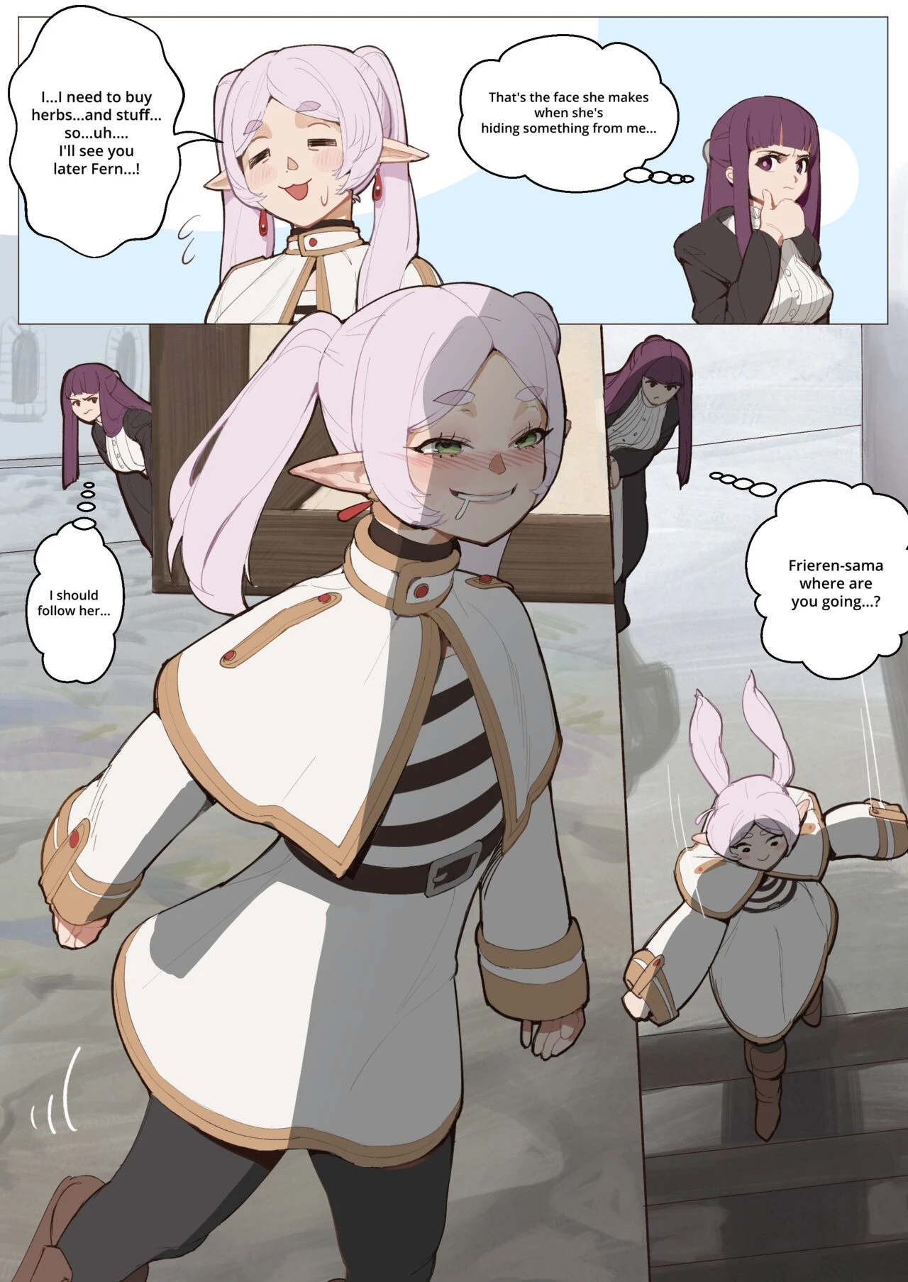 Frieren Buys Herbs cover