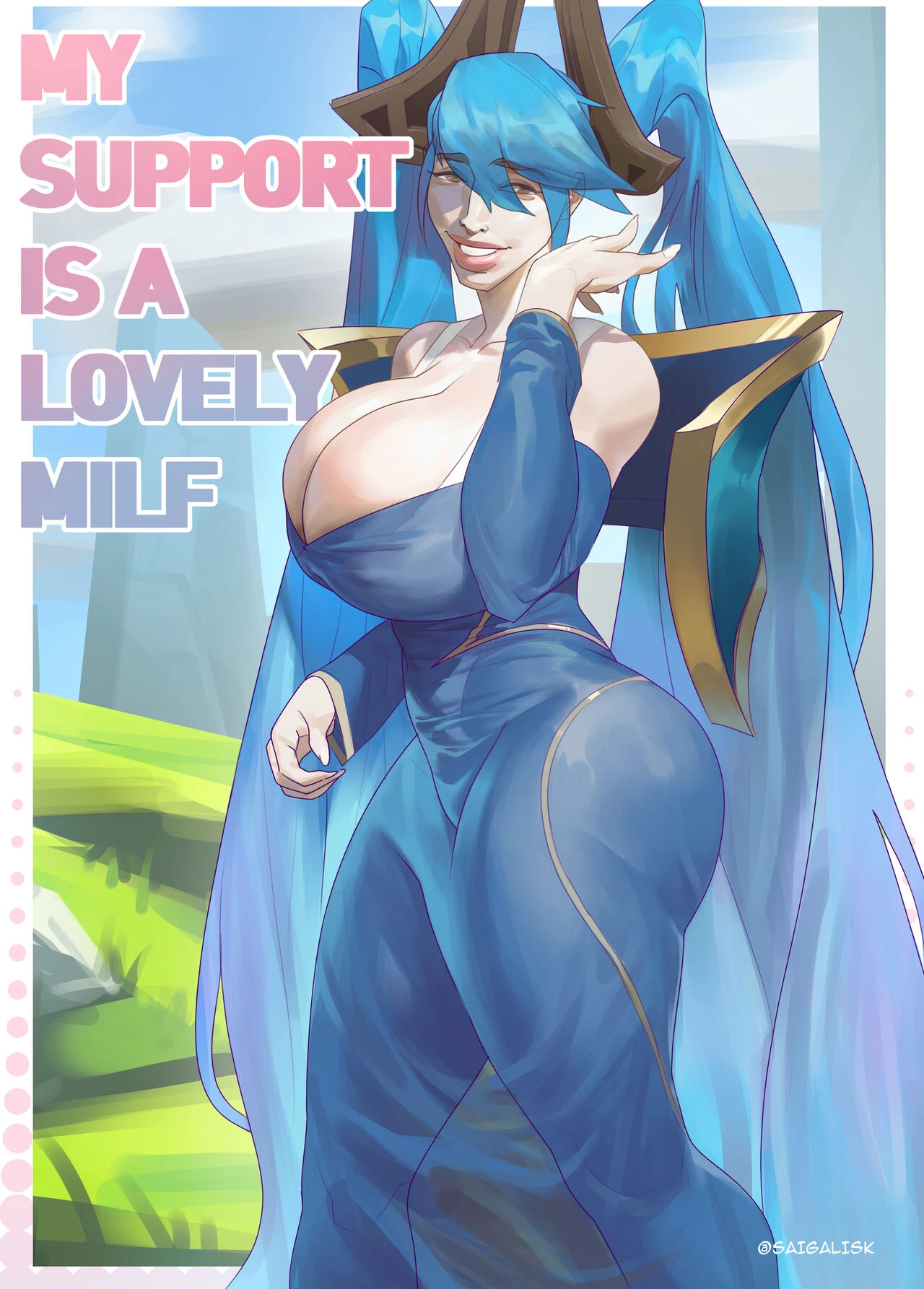 My Support Is A Lovely Milf cover