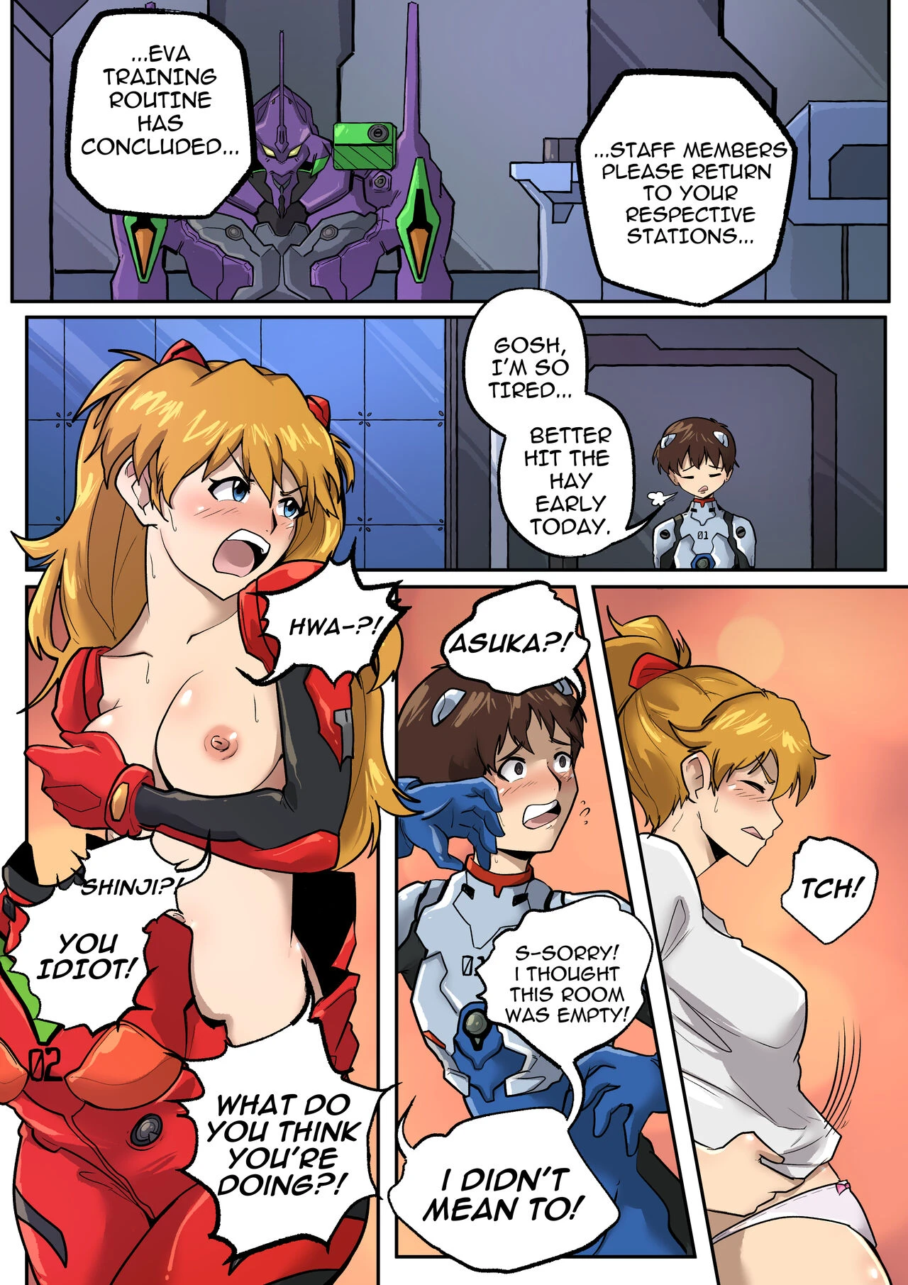 Evangelion Crossdressing cover