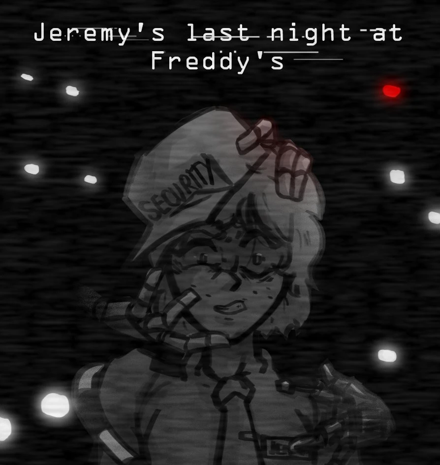 Jeremy's last night at Freddy's bad ending cover