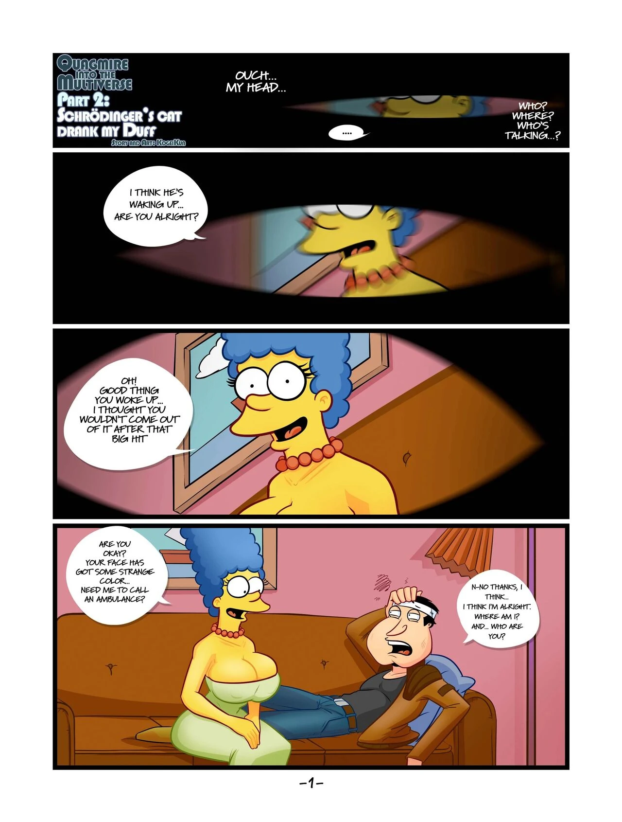 Quagmire - Into The Multiverse 2 cover