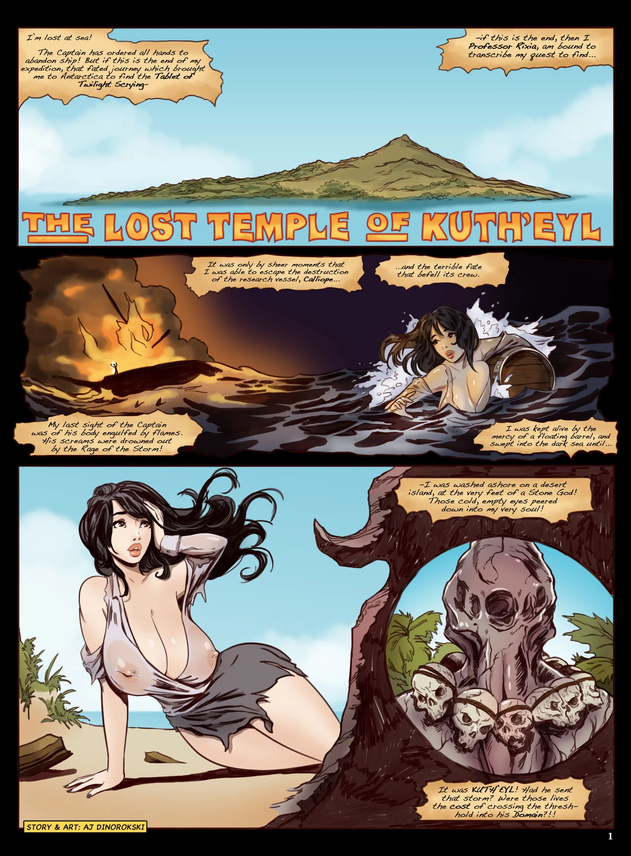 The Lost Temple Of Kuth'Eyl cover