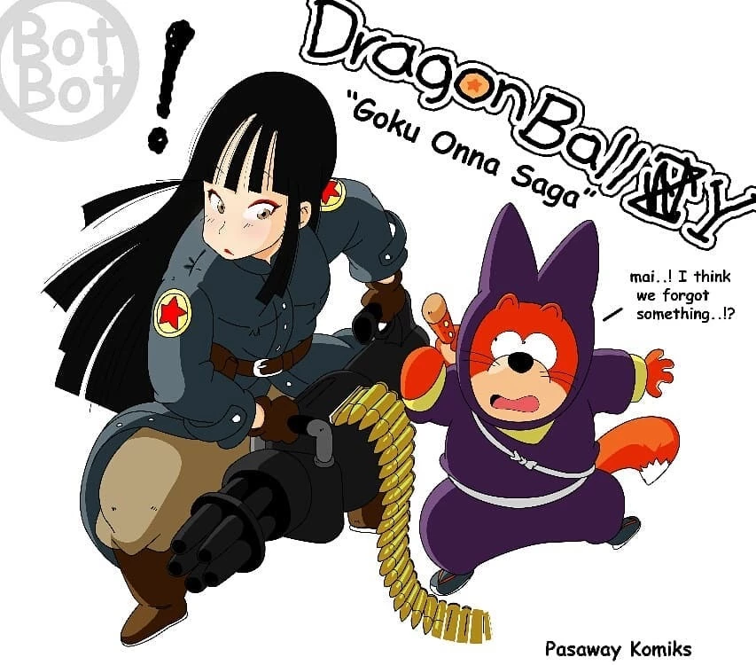 Dragon Ball Yamete: Shu and Mai cover
