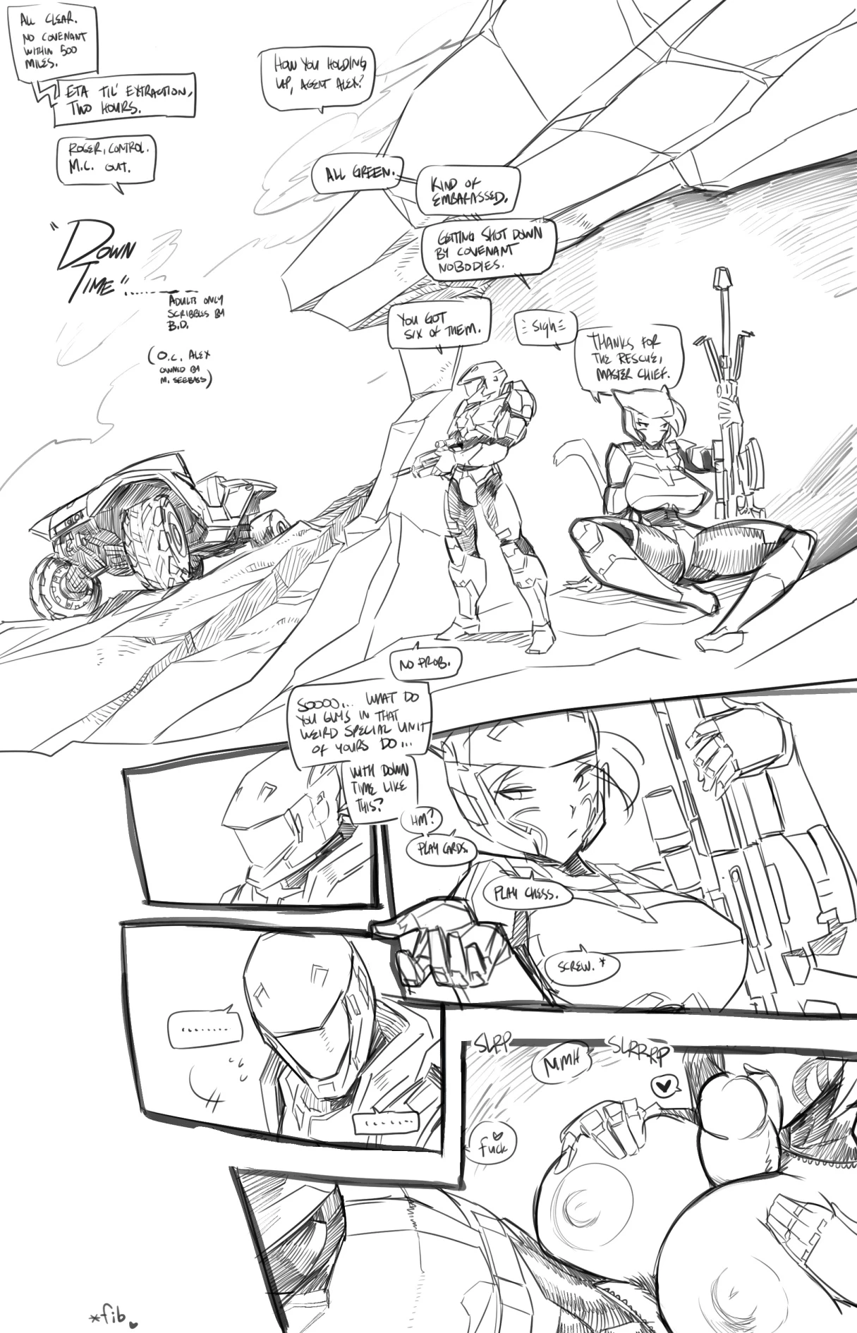 Down time cover