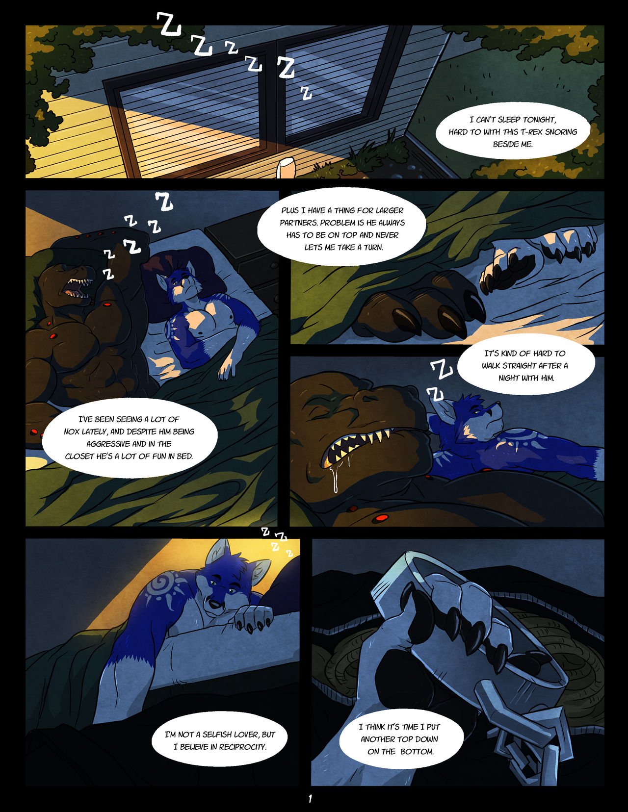 Black and Blue cover