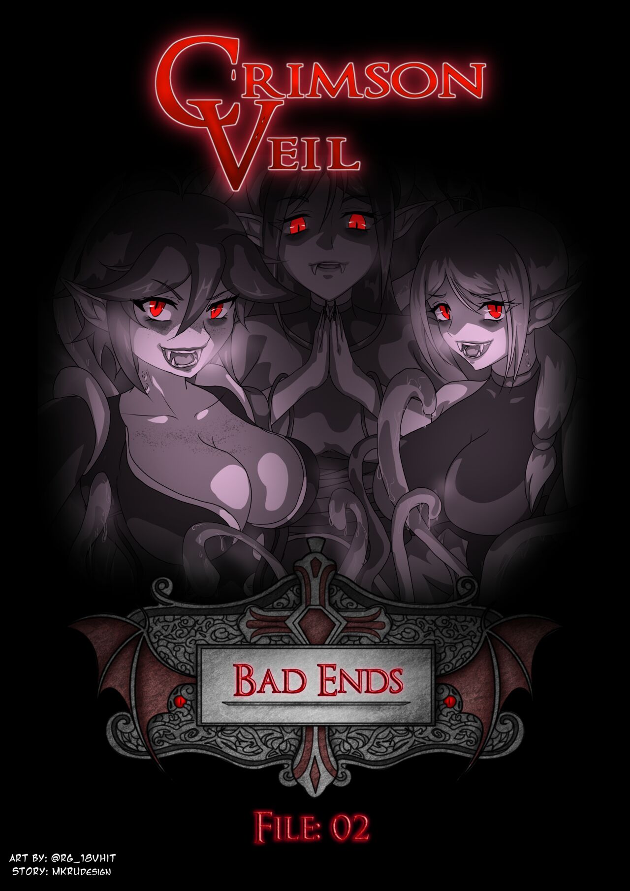 Crimson Veil Bad Ends: File 2 cover