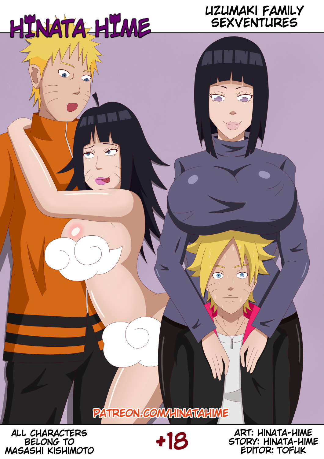 Uzumaki Family Sexventures cover