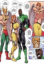 Hawkgirl's Decision! cover