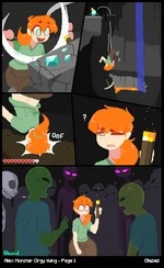 Alex’s Monster Orgy Comic Porn cover