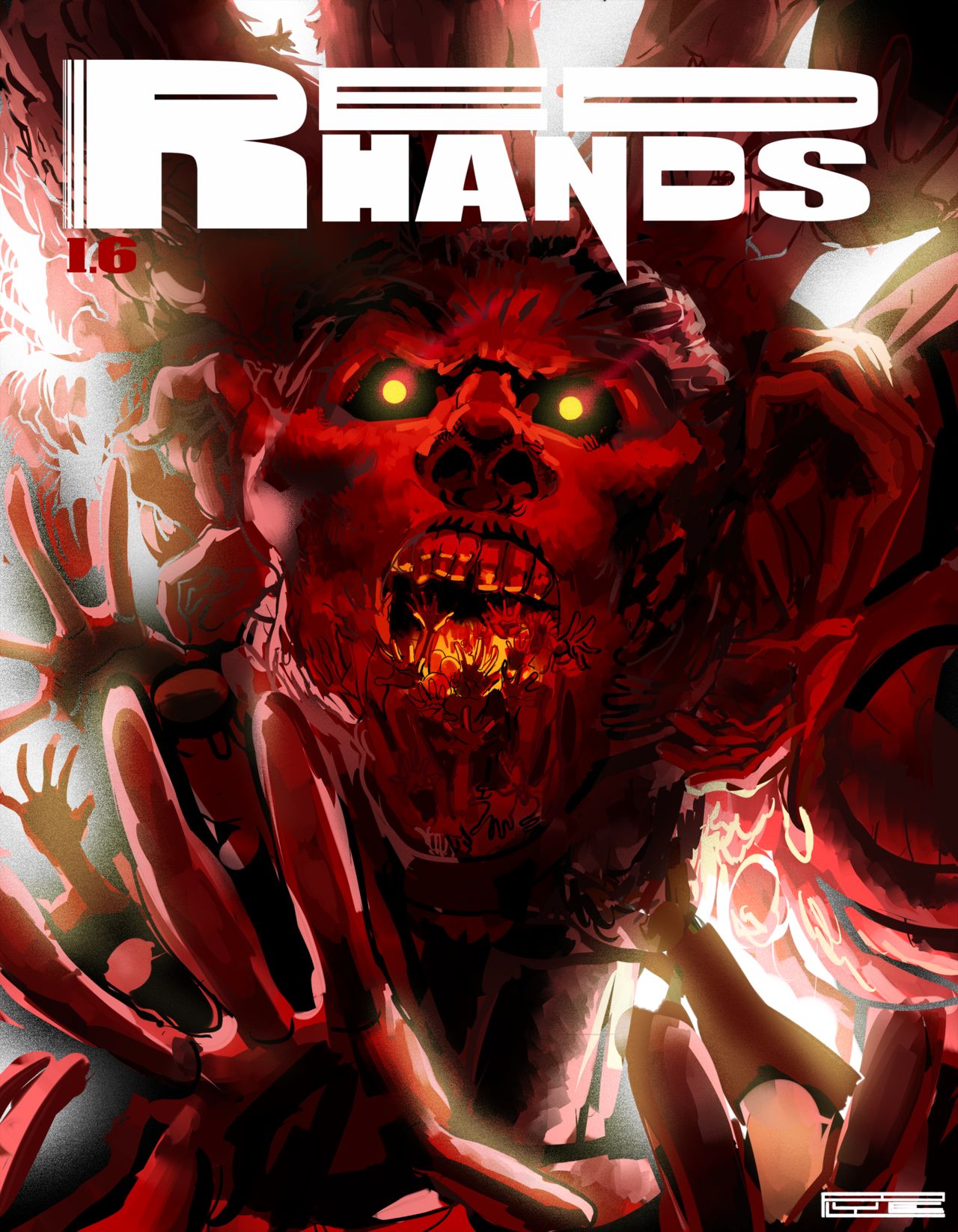 Red Hands 6 cover