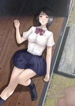 The gaze from old man next door is bothering me... | Tonari no Oji-san no Shisen ga ki ni Natte… cover