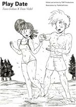 Play Date - Gohan X Videl cover