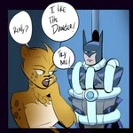 Batman and Cheetah cover