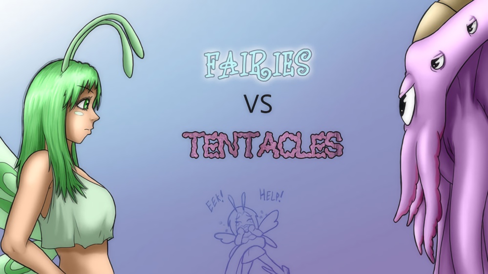 Fairies vs Tentacles. Prologue cover
