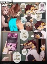 Personal dessert cover