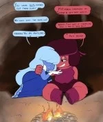 Ruby and sapphire cover