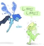 Lapis and peridot cover