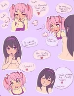 Madoka and Homura cover