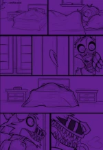 One night with Nightmare Foxy cover