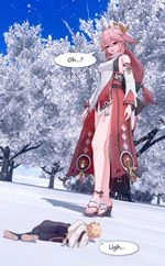 Yae Miko unbirth cover