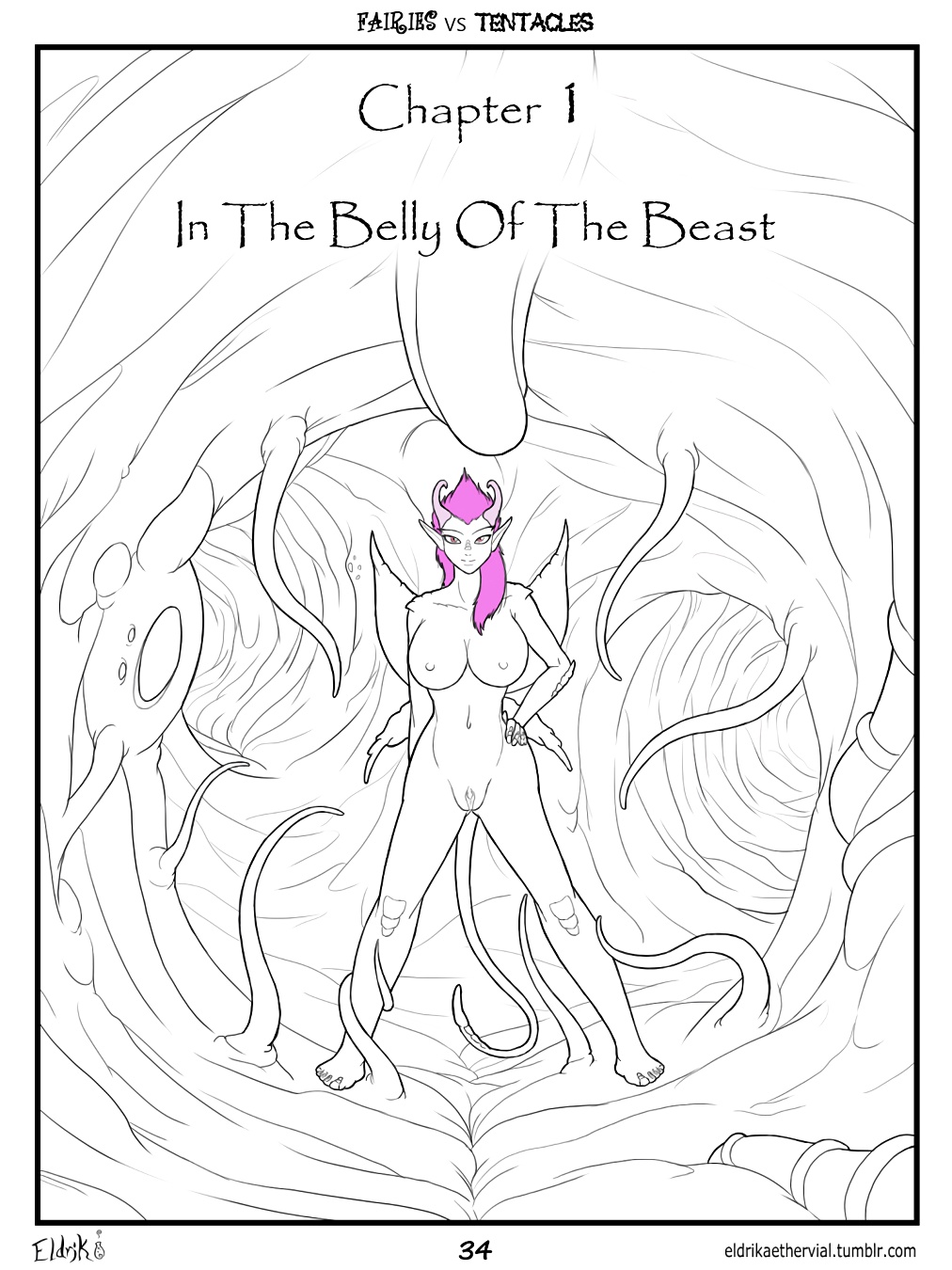 Fairies vs Tentacles cover