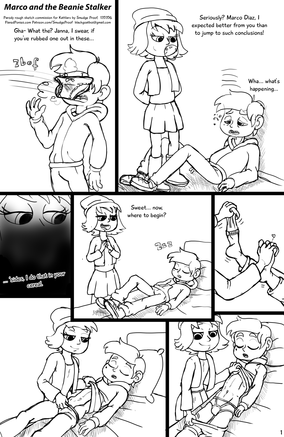 Marco and the Beanie Stalker cover