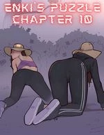 Enki's Puzzle 10: Rawly Rawls Fiction cover