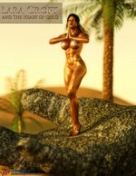 Lara Croft and The Heart of Gold 5 cover