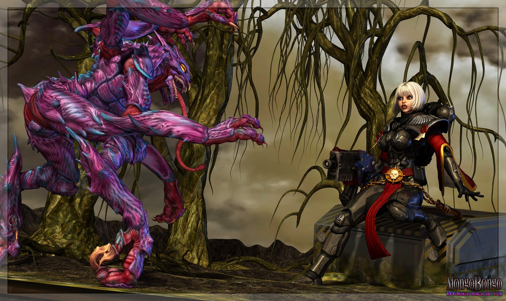 WH40K Sister & Genestealer cover