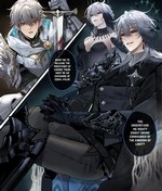 Sunday x Caelus/ Demon King x Knight AU cover