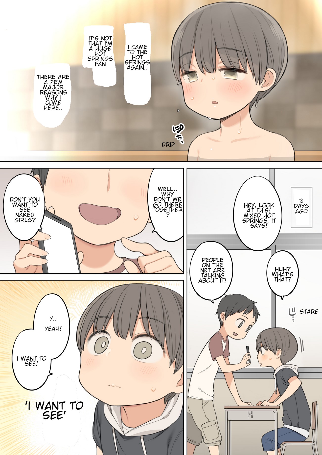 Story of how I came a lot with an older oneesan at the mixed hot spring bath cover