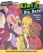 Kiwi's Big Date- A Gangbang Fit for a Queen cover