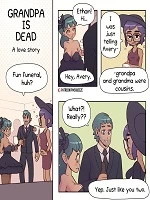 Grandpa is Dead- A Love Story cover