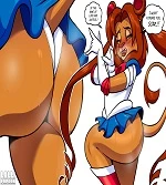 Lollipopcon kung fu panda x the lion Slut cover