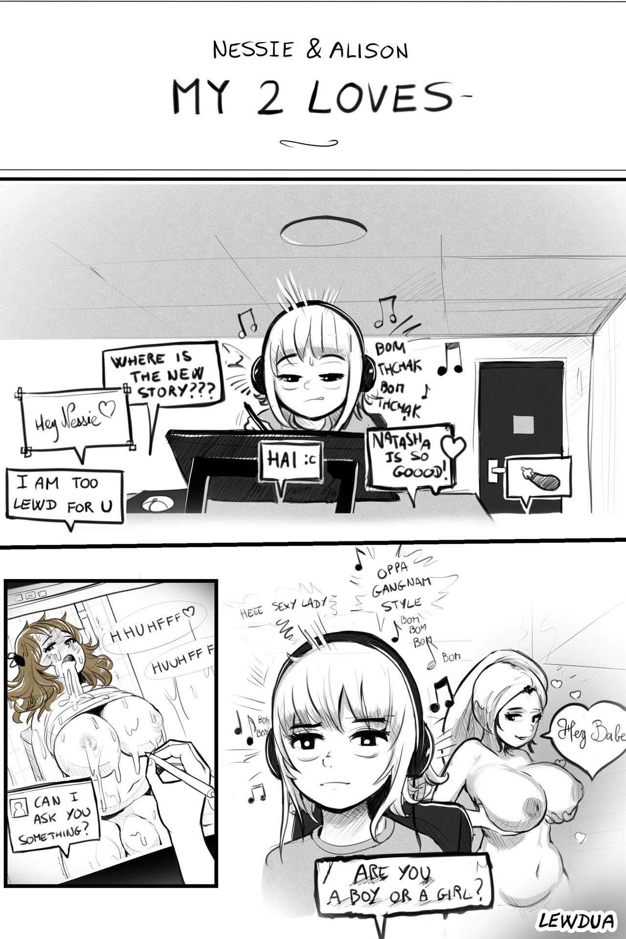 [Lewdua] “My Two Loves” - Nessie and Alison cover