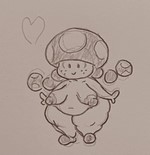 Thicc Toadette cover