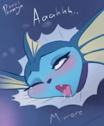 Vaporeon's leaking again cover