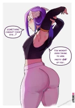 Saki forgot the rent cover