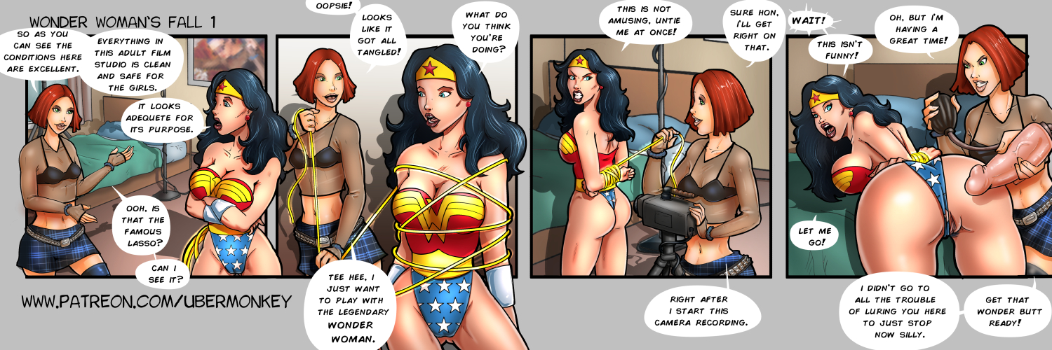 Wonder Woman's Fall cover
