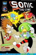 Sonic the comic: Sonic and Tekno the need for speed! cover