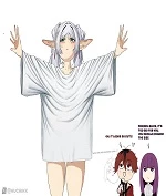 Too big a size for Frieren!! cover