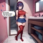 Mita shower show and mishaps cover