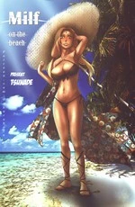 Milf on the beach cover