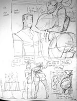 Professor Plutonium x Sara Bellum Goof Of cover
