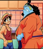 Jinbe X Luffy cover