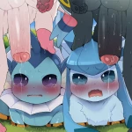 Hoopa holes: Glaceon and Vaporeon cover
