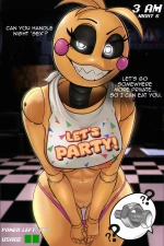 Toy Chica is waiting for you cover