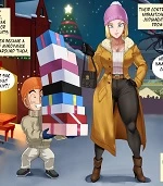 Android 18 Christmas cover