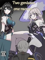 Two geniuses one Racoon cover