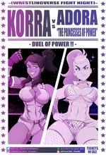 Adora vs Korra cover